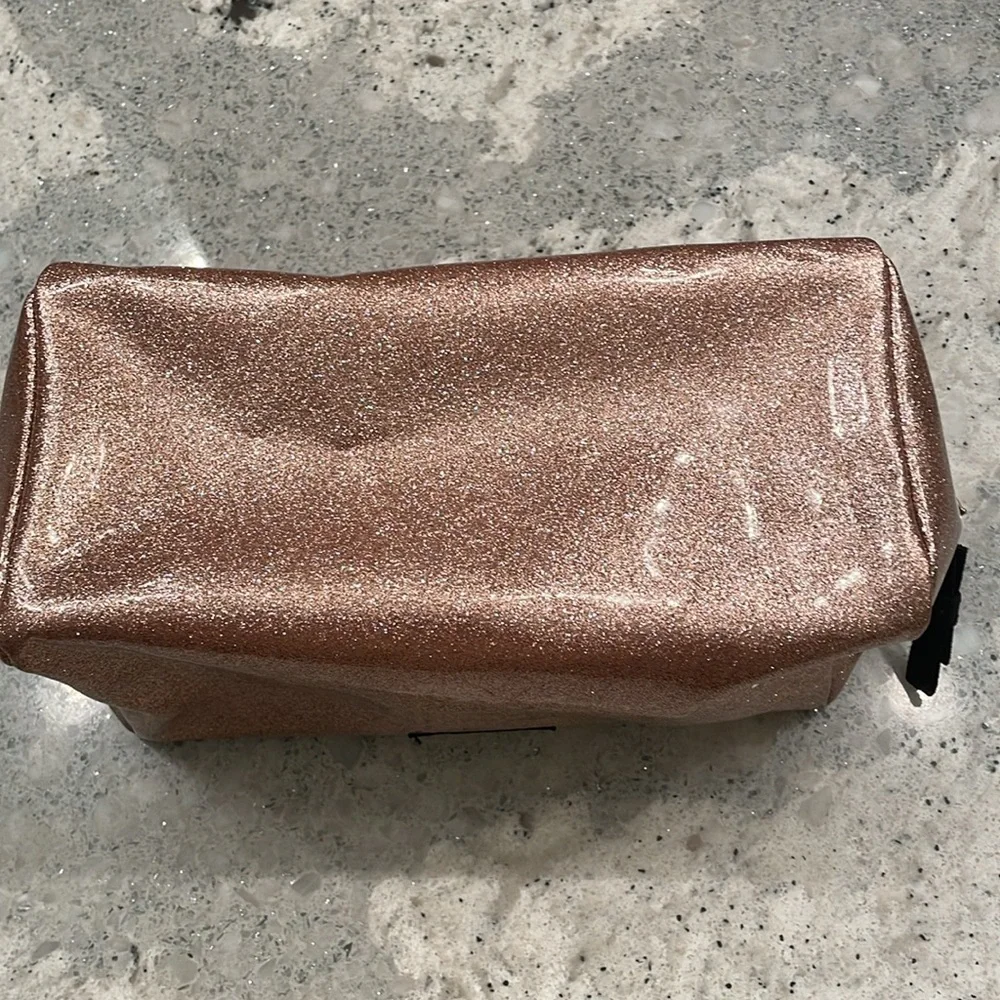 Kate Spade Davie Terrace makeup bag in Rose Gold